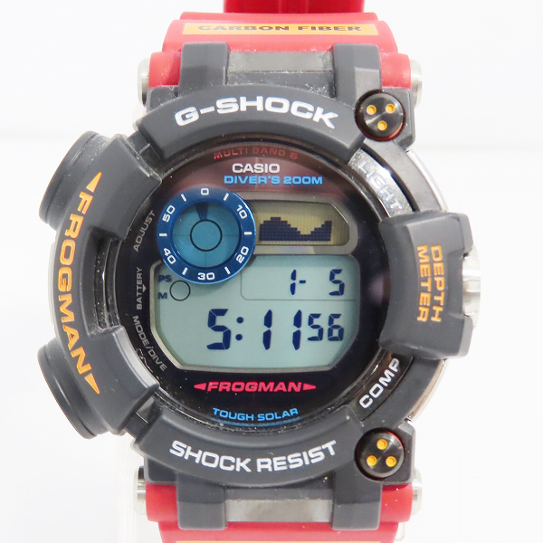 実際に弊社で買取させて頂いたG-SHOCK/Gショック FROGMAN/フロッグマン 南極調査ROVコラボ GWF-D1000ARR-1JR