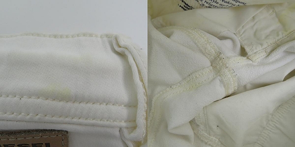 実際に弊社で買取させて頂いたDIESEL/ディーゼル Jogg Jeans/ジョグ ジーンズ スウェットデニムパンツ ホワイト KROOLEY-NE/30の画像 9枚目