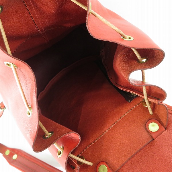 実際に弊社で買取させて頂いたHERZ/ヘルツ ヒコーキのりリュック R-602の画像 4枚目