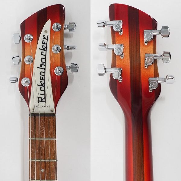 実際に弊社で買取させて頂いた★Rickenbacker/リッケンバッカー 330 FG ファイヤーグロウ エレキギター 2010年製 ハードケース付きの画像 3枚目