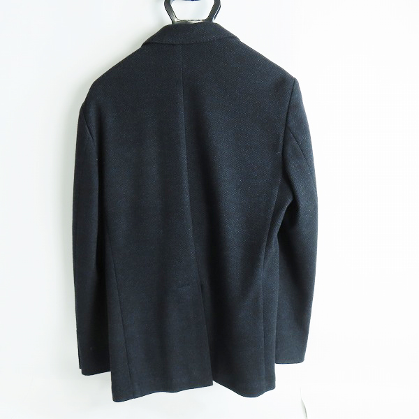 実際に弊社で買取させて頂いたTOMORROWLAND/トゥモローランド ウールコットンダブルジャガード ジャケット 61-07-25-07501/46の画像 1枚目