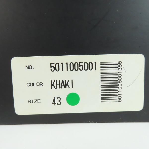 実際に弊社で買取させて頂いたalfredoBANNISTER/アルフレッドバニスター サイドゴア/レースアップブーツ/5011005001/43の画像 9枚目