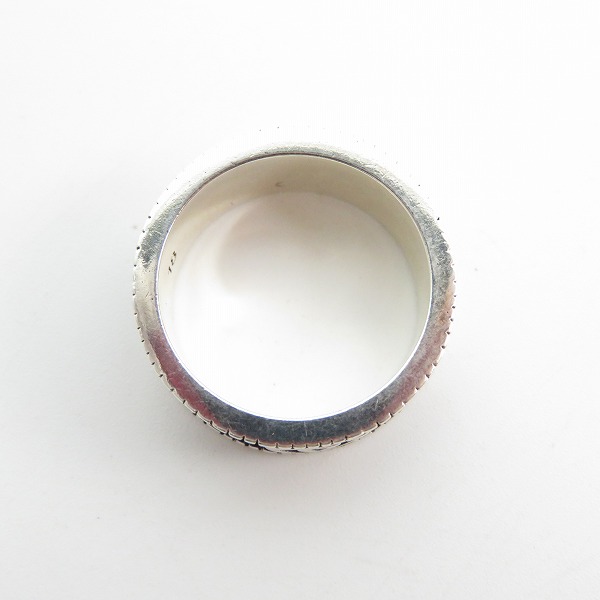 実際に弊社で買取させて頂いたGUCCI/グッチ ダブルG シルバー リング 551899 J8400 0811/16号の画像 5枚目