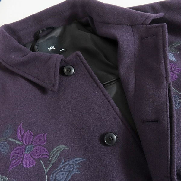 実際に弊社で買取させて頂いたHARE/ハレ ボタニカル刺繍 ジャケット HA030389AD/Sの画像 4枚目