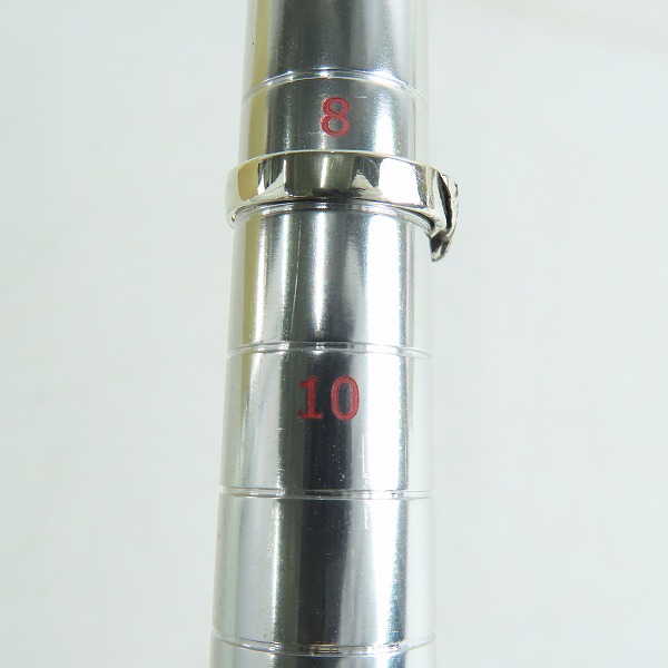 実際に弊社で買取させて頂いたALEX STREETER/アレックスストリーター SMALL HEART WING RING スモールハートウィングリング 8.5号の画像 6枚目