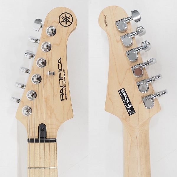 実際に弊社で買取させて頂いた★YAMAHA/ヤマハ PACIFICA/パシフィカ PAC112VM ストラトシェイプ コイルタップ搭載 エレキギター ソフトケース付の画像 3枚目