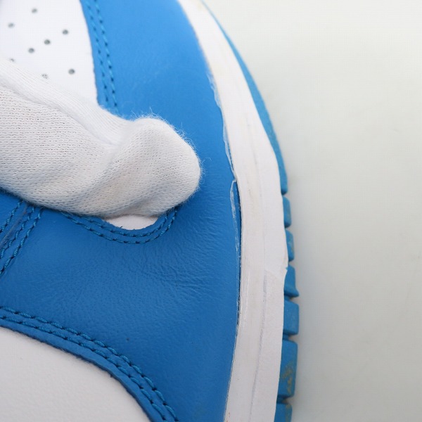 実際に弊社で買取させて頂いたNIKE/ナイキ DUNK HIGH RETRO Championship Blue ダンク DD1399-400/25.5の画像 6枚目