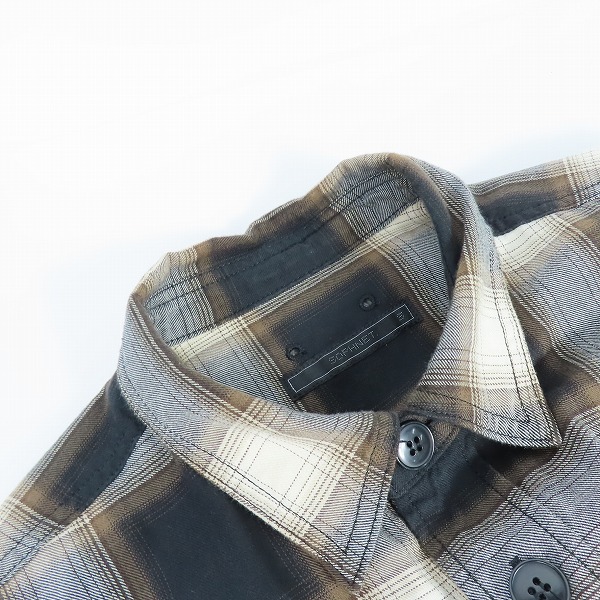 実際に弊社で買取させて頂いたSOPHNET/ソフネット OVERSIZED SUPER BAGGY SHIRT/オーバーサイズドスーパーバギーシャツ SOPH-230045/Sの画像 4枚目