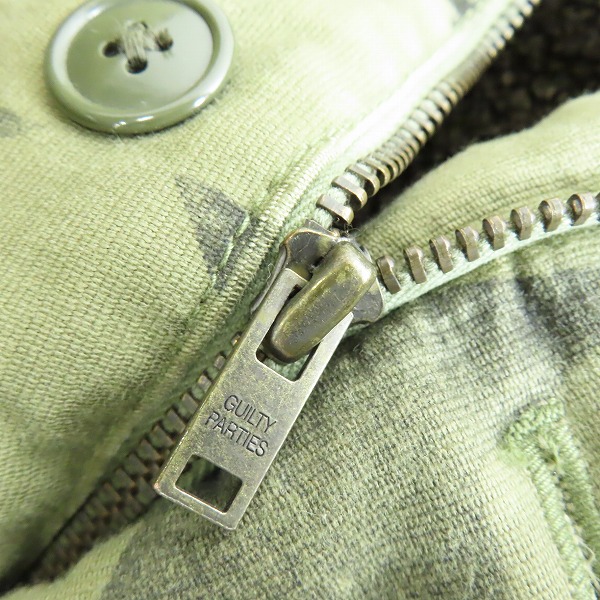 実際に弊社で買取させて頂いたWACKO MARIA/ワコマリア N-1 ロゴ スター プリント デッキ ジャケット/Mの画像 5枚目