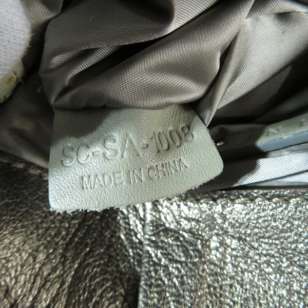 実際に弊社で買取させて頂いたCELINE/セリーヌ がま口 ハンドバッグ/トートの画像 7枚目