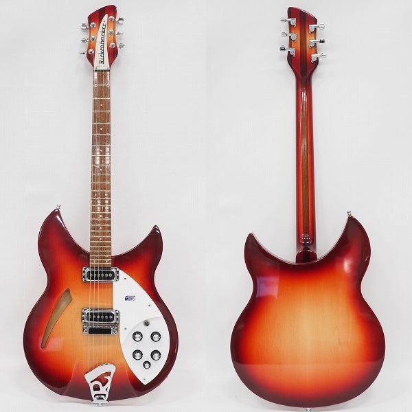 実際に弊社で買取させて頂いた★Rickenbacker/リッケンバッカー 330 FG ファイヤーグロウ エレキギター 2010年製 ハードケース付きの画像 2枚目