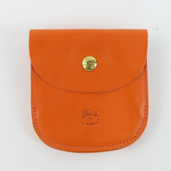 実際に弊社で買取させて頂いたIL BISONTE/イルビゾンテ レザー 二つ折り財布/ウォレット