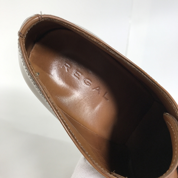 実際に弊社で買取させて頂いたREGAL/リーガル ストレートチップ/ビジネスシューズ 113R/26.5EEの画像 4枚目