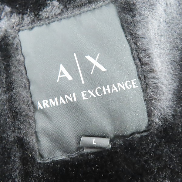 実際に弊社で買取させて頂いたARMANI EXCHANGE/アルマーニエクスチェンジ  ダブルライダースジャケット 6HZB43 ZNMFZ/Lの画像 2枚目