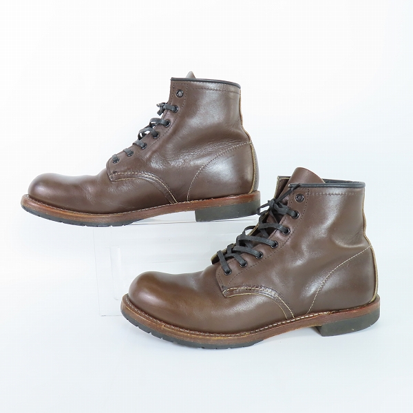 実際に弊社で買取させて頂いたRED WING/レッドウィング BECKMAN ベックマンブーツ 9023 8.5Dの画像 3枚目