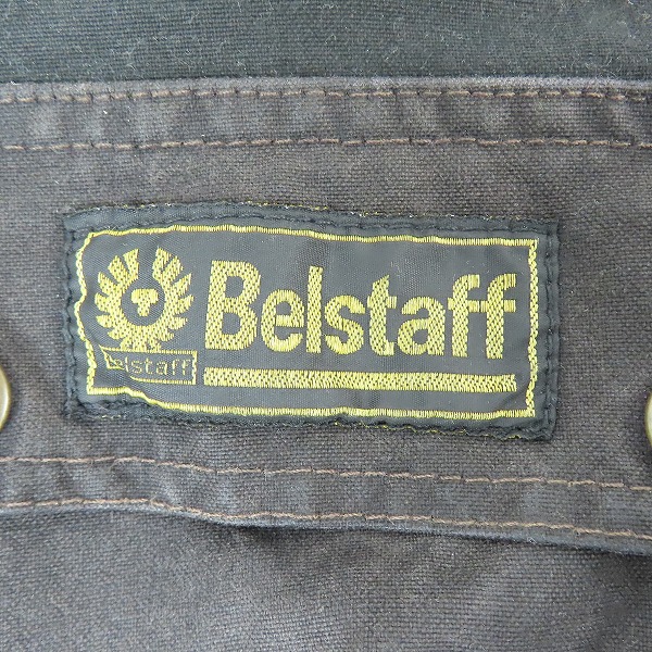 実際に弊社で買取させて頂いたBelstaff/ベルスタッフ 60's ビンテージ トライアルマスタージャケット オイルドジャケット/Sの画像 4枚目