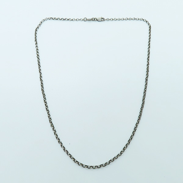 実際に弊社で買取させて頂いたCHROME HEARTS/クロムハーツ ロールチェーン 16inch の画像 1枚目