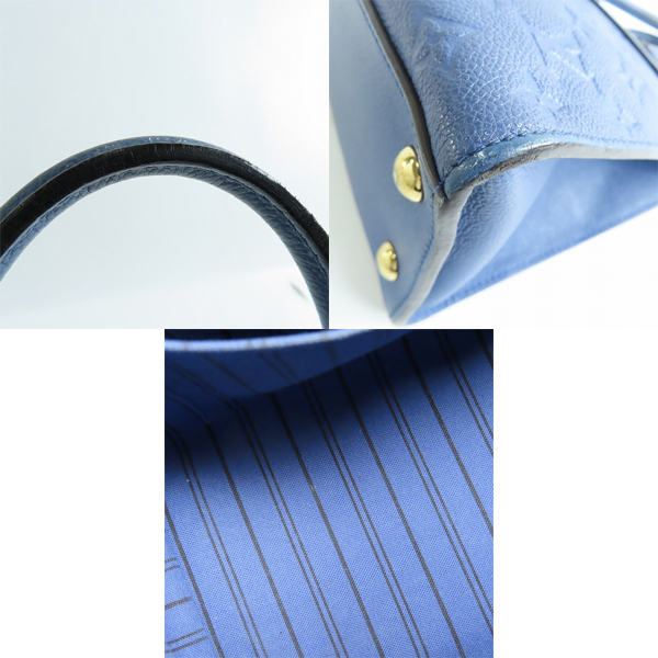 実際に弊社で買取させて頂いたLOUIS VUITTON/ルイヴィトン モノグラム アンプラント ポンヌフMM ハンドバッグ M41751の画像 9枚目