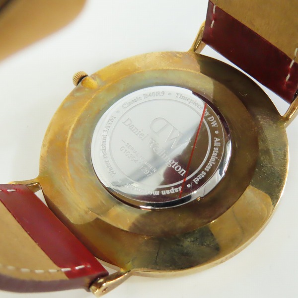 実際に弊社で買取させて頂いたDaniel Wellington/ダニエルウェリントン 腕時計 2点セット【動作未確認】の画像 8枚目