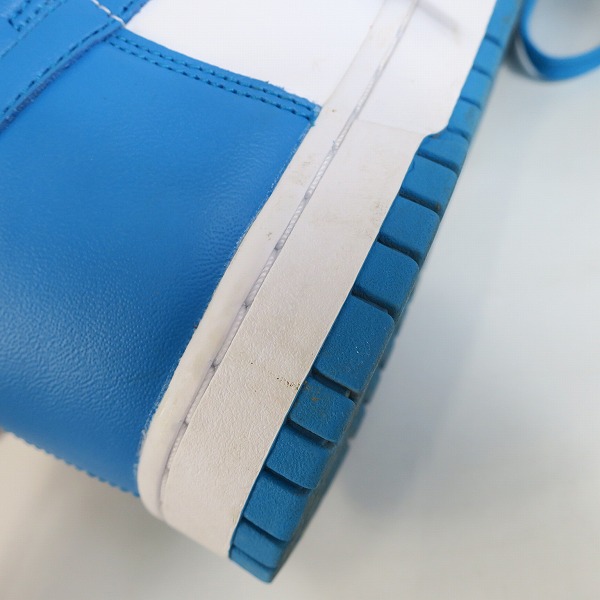 実際に弊社で買取させて頂いたNIKE/ナイキ DUNK HIGH RETRO Championship Blue ダンク DD1399-400/25.5の画像 8枚目