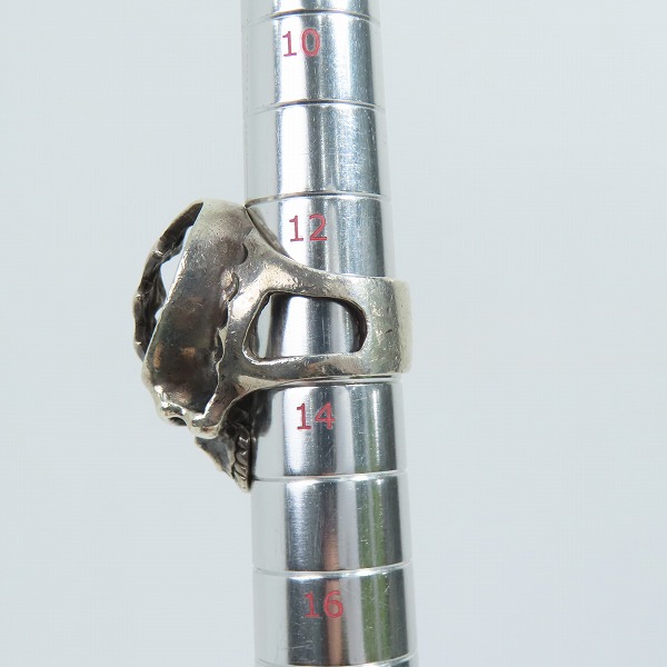 実際に弊社で買取させて頂いたCRAZY PIG/クレイジーピッグ グレイトフル デッド リング 13-14号の画像 8枚目