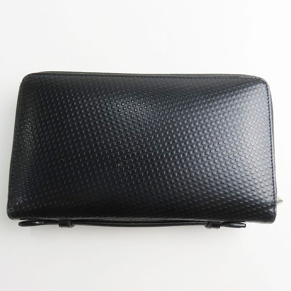 実際に弊社で買取させて頂いたdunhill/ダンヒル ダブルジップオーガナイザー セカンドバッグの画像 1枚目