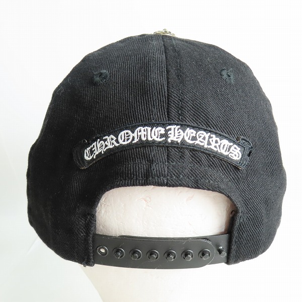 実際に弊社で買取させて頂いた【JPタグ】CHROME HEARTS/クロムハーツ ベースボールキャップ ダガーの画像 3枚目