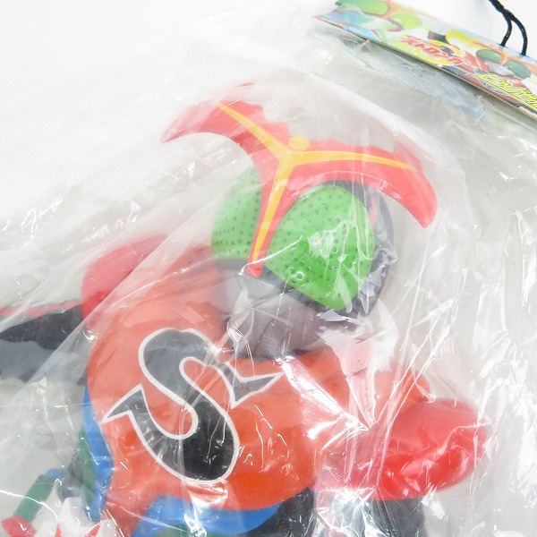 実際に弊社で買取させて頂いた【未開封】BANPRESTO/バンプレスト とるとるキャッチャーDX 仮面ライダーストロンガー ビッグサイズソフビの画像 4枚目