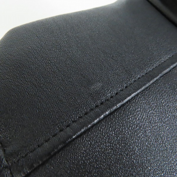 実際に弊社で買取させて頂いたjunhashimoto/ジュンハシモト 羊革/ラムレザー STRETCH INNER RIDERS 1022010001/2の画像 5枚目