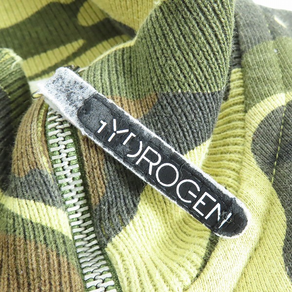 実際に弊社で買取させて頂いたHYDROGEN/ハイドロゲン カモフラ柄 フルジップジャケット/Mの画像 8枚目