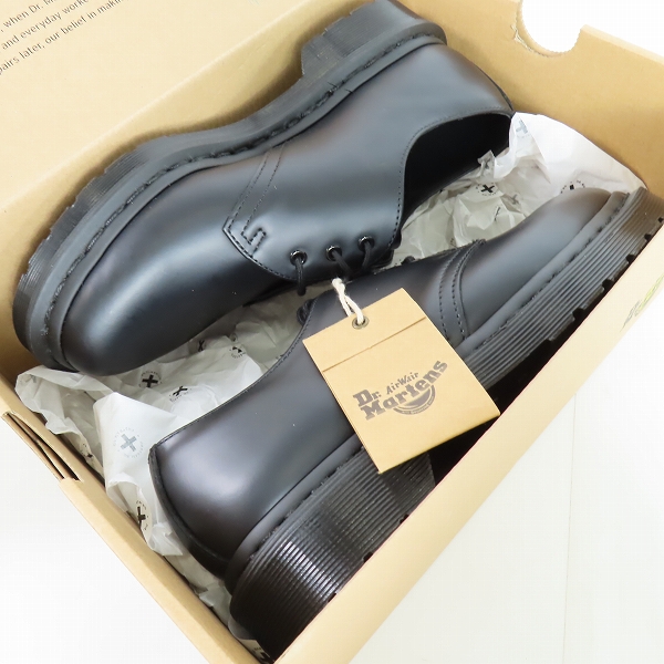 実際に弊社で買取させて頂いた【未使用】Dr.Martens/ドクターマーチン 1461 MONO 3EYE SHOE 3ホールブーツ 14345001 UK5の画像 6枚目