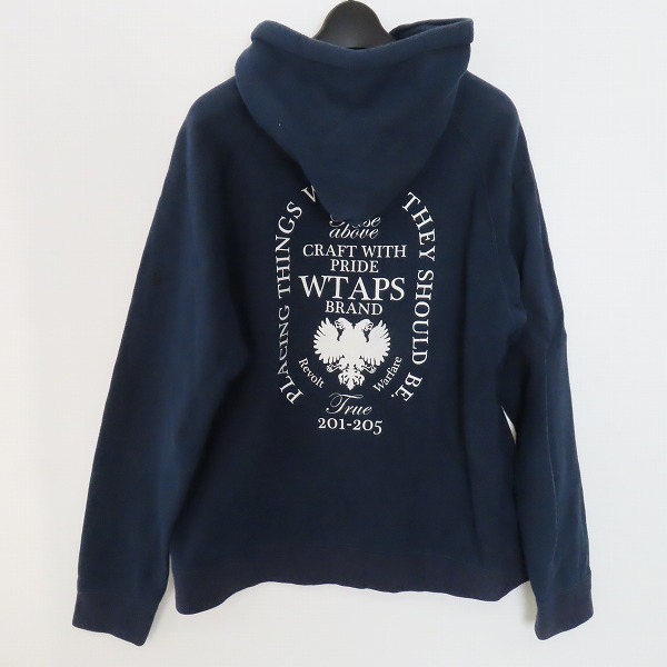 実際に弊社で買取させて頂いたWTAPS/ダブルタップス BULLINKボディ バックプリントパーカー Mの画像 1枚目