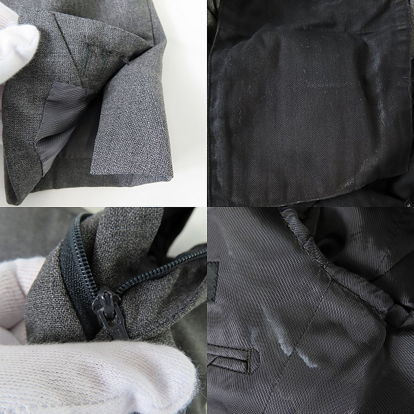 実際に弊社で買取させて頂いたUNITED ARROWS/ユナイテッドアローズ 3Bジャケット/パンツ セットアップ 44の画像 7枚目