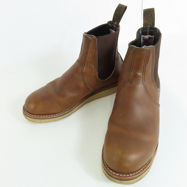 実際に弊社で買取させて頂いたRED WING/レッドウイング CLASSIC CHELSEA サイドゴアブーツ 羽タグ 3190/7.5