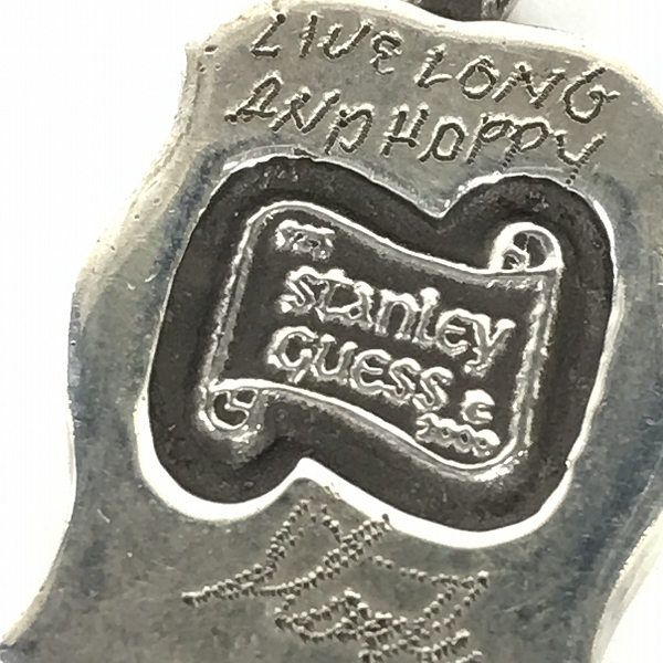 実際に弊社で買取させて頂いた【ギャラ付き】STANLEY GUESS/スタンリーゲス ウッド シェルインレイペンダントトップの画像 5枚目