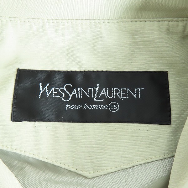 実際に弊社で買取させて頂いたYVES SAINT LAURENT/イブサンローラン ジップアップ スウィングトップ ブルゾンの画像 2枚目