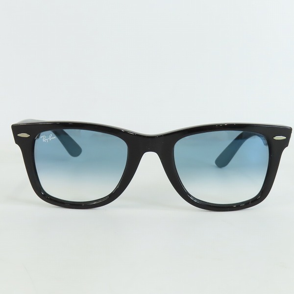 実際に弊社で買取させて頂いたRay-Ban/レイバン WAYFARER/ウェイファーラー サングラス RB2140-F 901/3Fの画像 1枚目