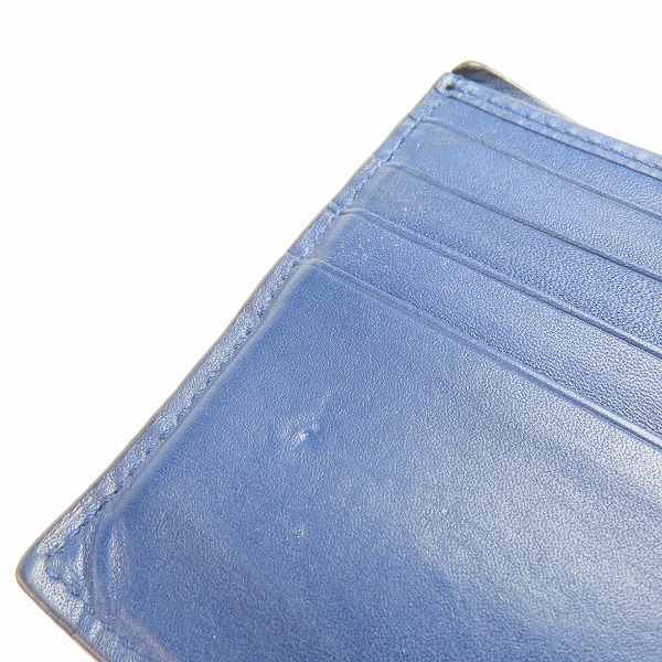 実際に弊社で買取させて頂いたBOTTEGA VENETA/ボッテガヴェネタ イントレチャート 二つ折り財布/ウォレットの画像 8枚目