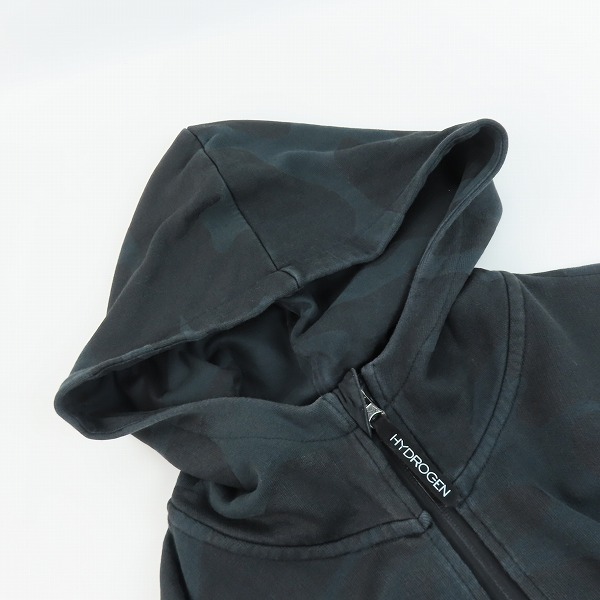 実際に弊社で買取させて頂いたHYDROGEN/ハイドロゲン カモフラ柄 フルジップパーカー/Mの画像 5枚目