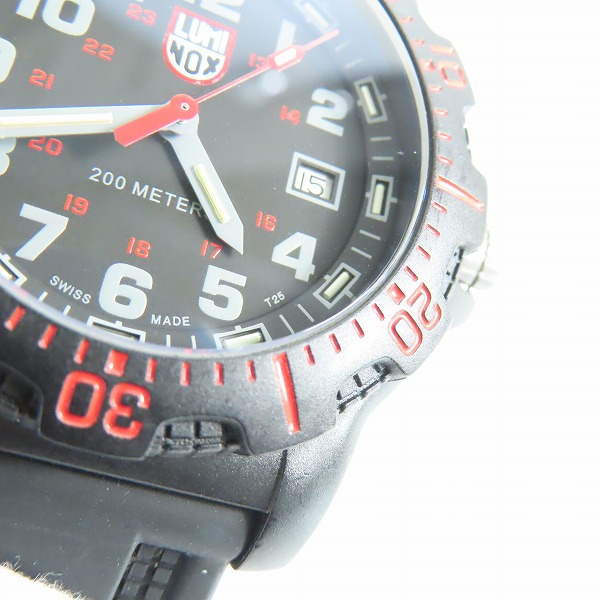 実際に弊社で買取させて頂いたLUMINOX/ルミノックス ブラック オプス カーボン Ref.8895 腕時計/ウォッチの画像 4枚目