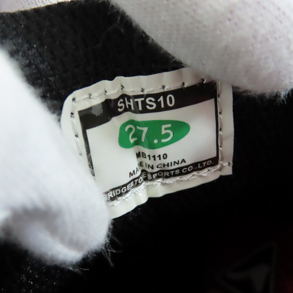 実際に弊社で買取させて頂いた【未使用】BRIDGESTONE/ブリヂストン TOUR STAGE/ツアーステージ ゴルフ スパイクシューズ SHTS10/27.5の画像 5枚目