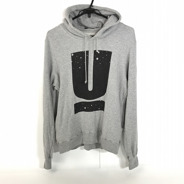 実際に弊社で買取させて頂いたUNDERCOVER/アンダーカバー 16AW HOODIE U STARS Uロゴ スター プル オーバーパーカー UCR4893-3/2
