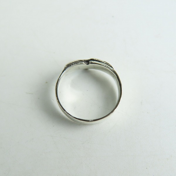 実際に弊社で買取させて頂いたALEX STREETER/アレックスストリーター SMALL HEART WING RING スモールハートウィングリング 8.5号の画像 5枚目