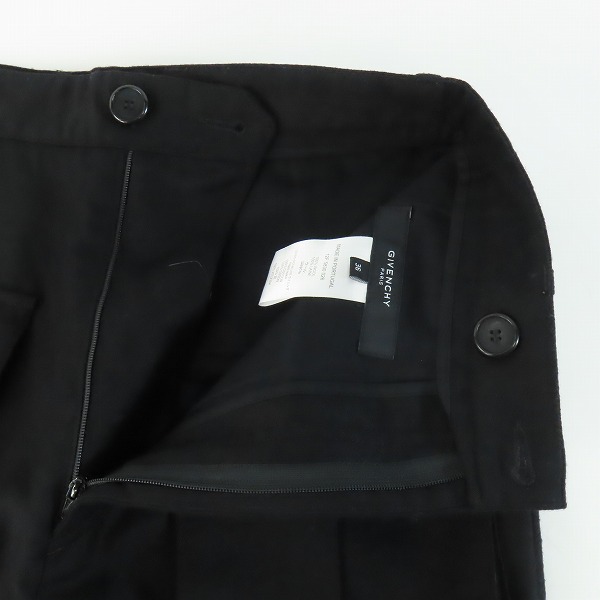 実際に弊社で買取させて頂いた【JPタグ】GIVENCHY/ジバンシィ フロントカーゴポケット ウールスラックスパンツ 12F 5830 026/36の画像 4枚目