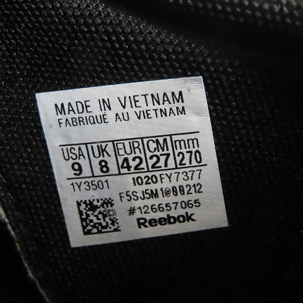 実際に弊社で買取させて頂いたReebok/リーボック CLASSIC LEATHER LEGACY/クラシック レザー レガシー スニーカー FY7377/27の画像 5枚目