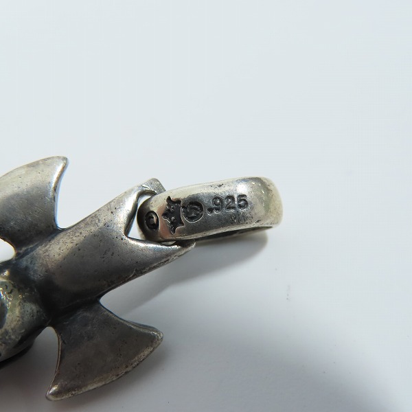 実際に弊社で買取させて頂いた【ギャラ付】Gabor/ガボール クォーターシングルスカルラウンドボットーダガペンダントの画像 5枚目