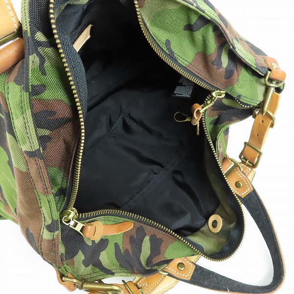 実際に弊社で買取させて頂いたmaster-piece×BEAMS/マスターピース×ビームス 2way ミリタリートートバッグの画像 4枚目