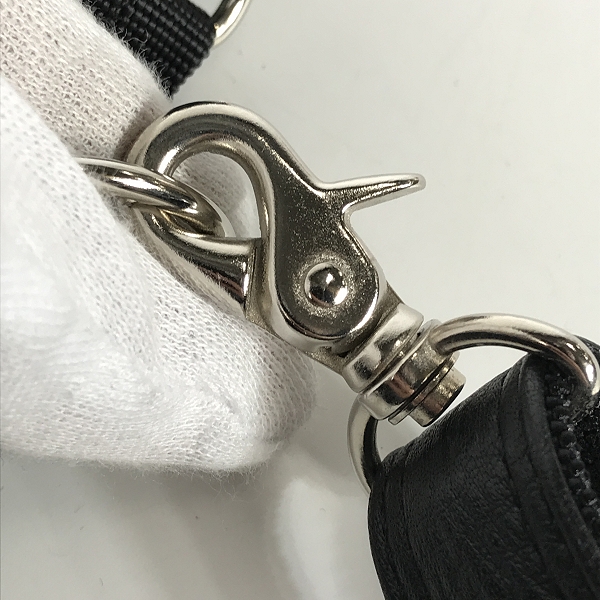 実際に弊社で買取させて頂いたPORTER/ポーター BALLOONSAC SENSUOUS レザー 巾着ショルダーバッグ 381-04644の画像 7枚目