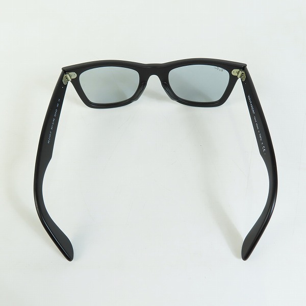実際に弊社で買取させて頂いたRay-Ban/レイバン×TAKUYA KIMURA/木村拓哉 WAYFARER/ウェイファーラー サングラス/アイウェア RB2140-F 901-S/R5の画像 3枚目