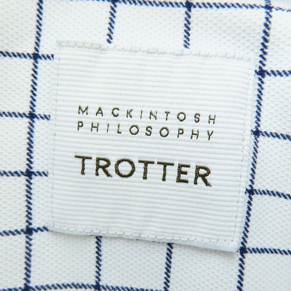 実際に弊社で買取させて頂いた(1)MACKINTOSH PHILOSOPHY/マッキントッシュ フィロソフィー Trotter/トロッター ポロシャツ H1M78-727-26 /38の画像 2枚目